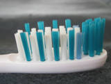 For the best teeth whitenig results use a soft or medium bristle tooth brush.