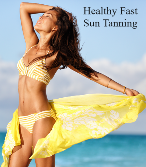 Healthy fast sun tanning for the best golden tan safely without long exposure to the sun’s damaging UV rays. How do you jump start your tan for summer? And how do you make your tan last!