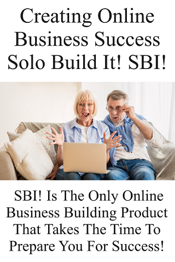 The most successful SBI! owners say "all they did was follow the Guide." I actually, like to think of it as taking an online business course, because that is how involved the teaching process is.