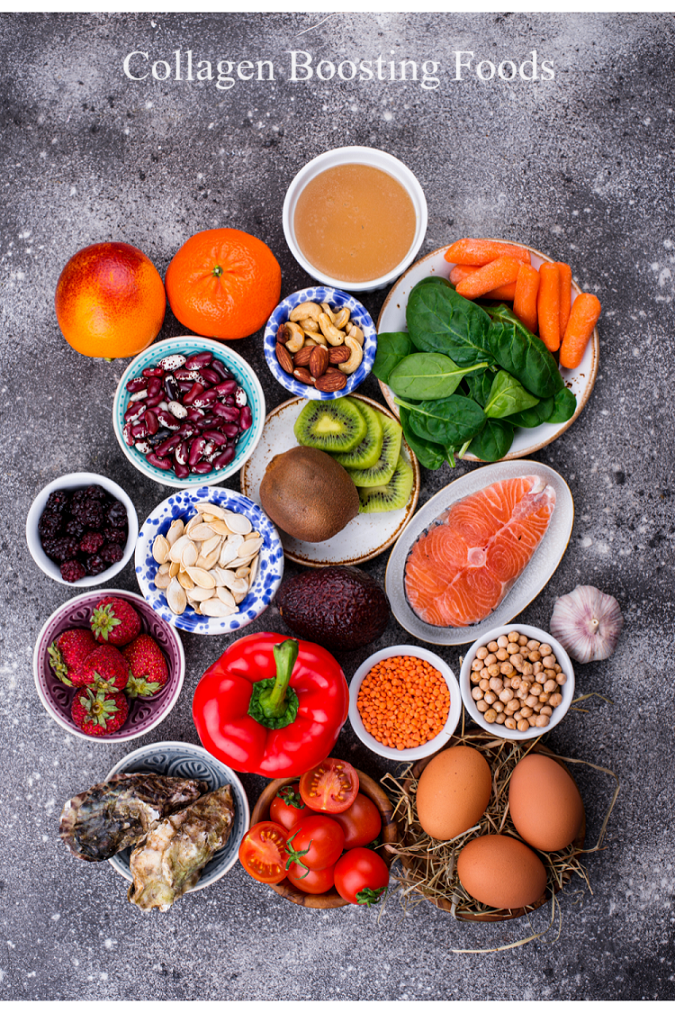 Foods that increase collagen production are essential for smoother younger looking skin and overall health. It is the natural and holistic way to increase collagen in our skin and body.