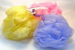Exfoliating Your Skin With A Shower Scrunchie Is A More Mild Form Of Exfoliating.
