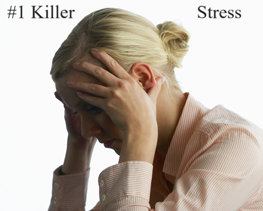 Chronic stress is linked to six leading causes of death including heart disease, cancer, lung ailments, accidents, cirrhosis of the liver and suicide, according to the American Psychological Association.